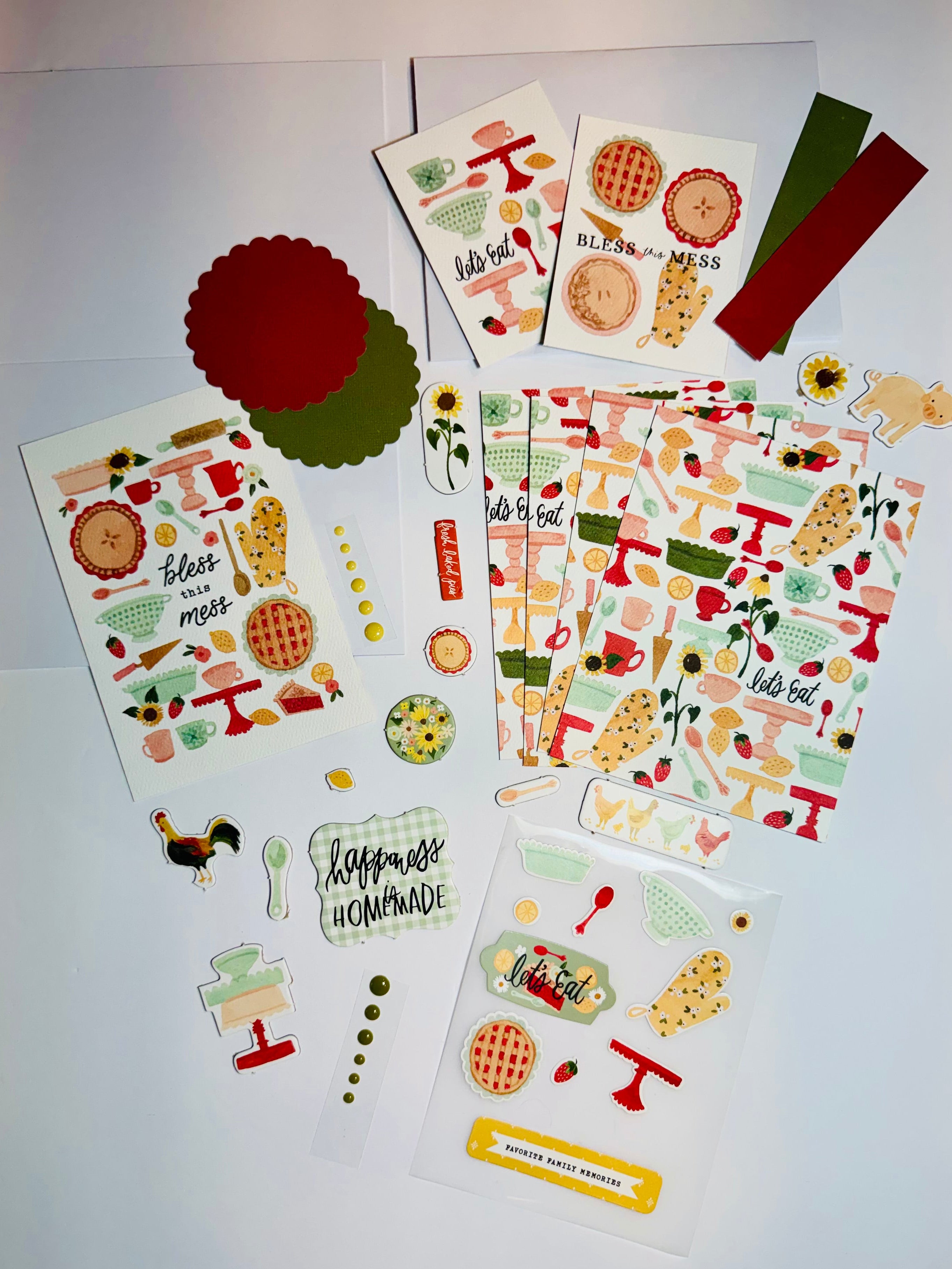 Greeting Card Decorative Kit (Set of 4)